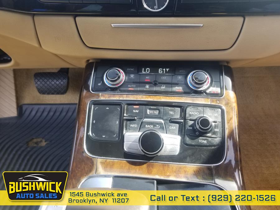 2011 Audi A8 L 4dr Sdn, available for sale in Brooklyn, New York | Bushwick Auto Sales LLC. Brooklyn, New York 2011 Audi A8 L 4dr Sdn, available for sale in Brooklyn, New York | Bushwick Auto Sales LLC. Brooklyn, New York