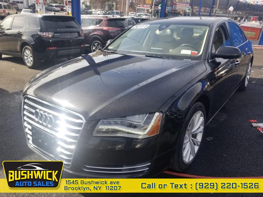 2011 Audi A8 L 4dr Sdn, available for sale in Brooklyn, New York | Bushwick Auto Sales LLC. Brooklyn, New York 2011 Audi A8 L 4dr Sdn, available for sale in Brooklyn, New York | Bushwick Auto Sales LLC. Brooklyn, New York