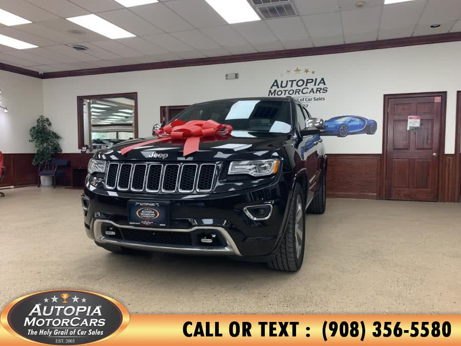 2015 Jeep Grand Cherokee 4WD 4dr Overland, available for sale in Union, New Jersey | Autopia Motorcars Inc. Union, New Jersey