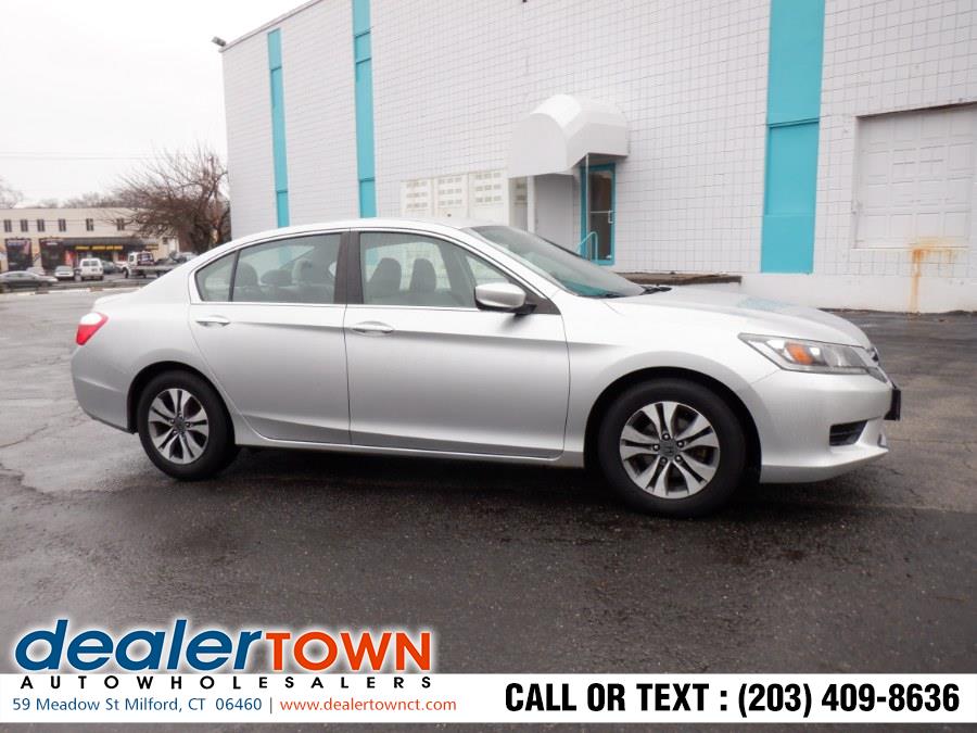 2013 Honda Accord Sdn 4dr I4 CVT LX, available for sale in Milford, Connecticut | Dealertown Auto Wholesalers. Milford, Connecticut