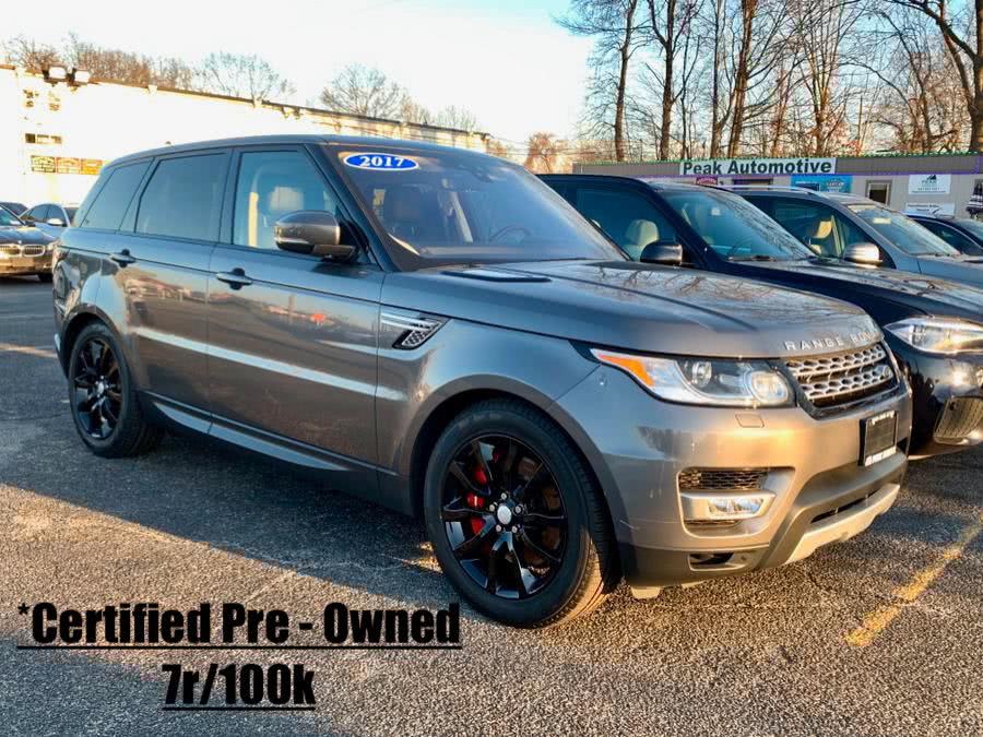 2017 Land Rover Range Rover Sport V8 Supercharged, available for sale in Bayshore, New York | Peak Automotive Inc.. Bayshore, New York
