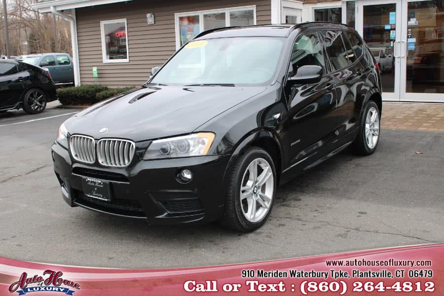 2013 BMW X3 AWD 4dr 35i, available for sale in Plantsville, Connecticut | Auto House of Luxury. Plantsville, Connecticut