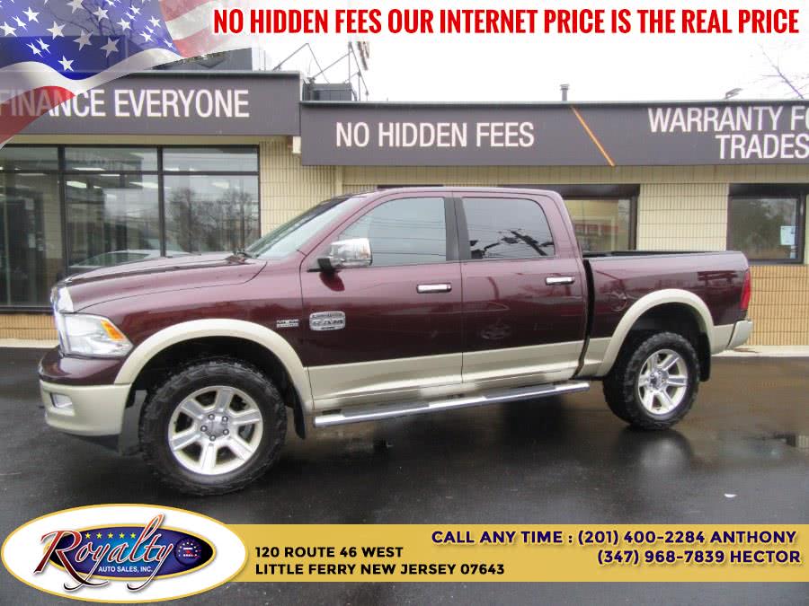 2012 Ram 1500 4WD Crew Cab 140.5" Laramie Longhorn Edition, available for sale in Little Ferry, New Jersey | Royalty Auto Sales. Little Ferry, New Jersey