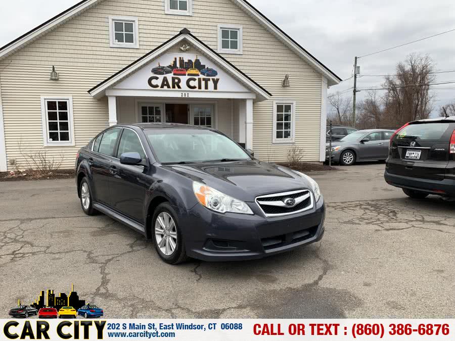 2010 Subaru Legacy 4dr Sdn H4 Man 2.5i Prem All-Wthr, available for sale in East Windsor, Connecticut | Car City LLC. East Windsor, Connecticut