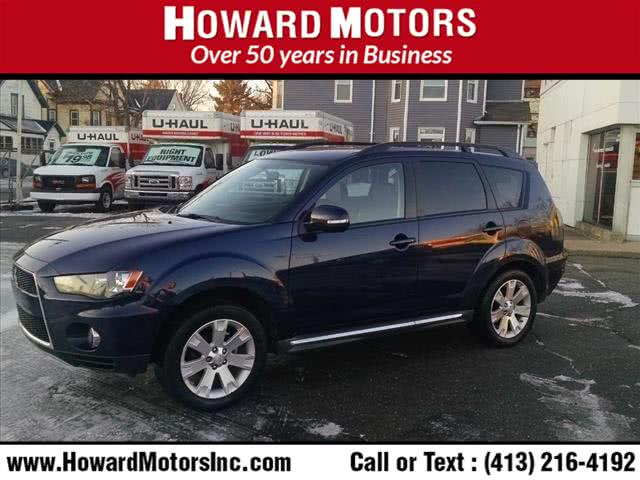 2011 Mitsubishi Outlander 4WD 4dr SE, available for sale in Springfield, Massachusetts | Howard Motors. Springfield, Massachusetts