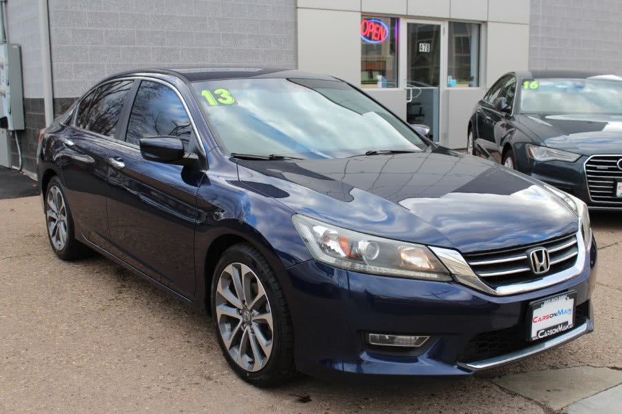 2013 Honda Accord Sdn 4dr I4 CVT Sport PZEV, available for sale in Manchester, Connecticut | Carsonmain LLC. Manchester, Connecticut