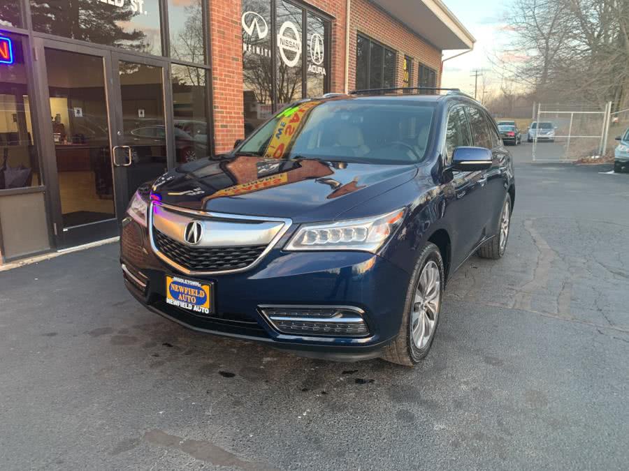 2014 Acura MDX SH-AWD 4dr Tech Pkg, available for sale in Middletown, Connecticut | Newfield Auto Sales. Middletown, Connecticut