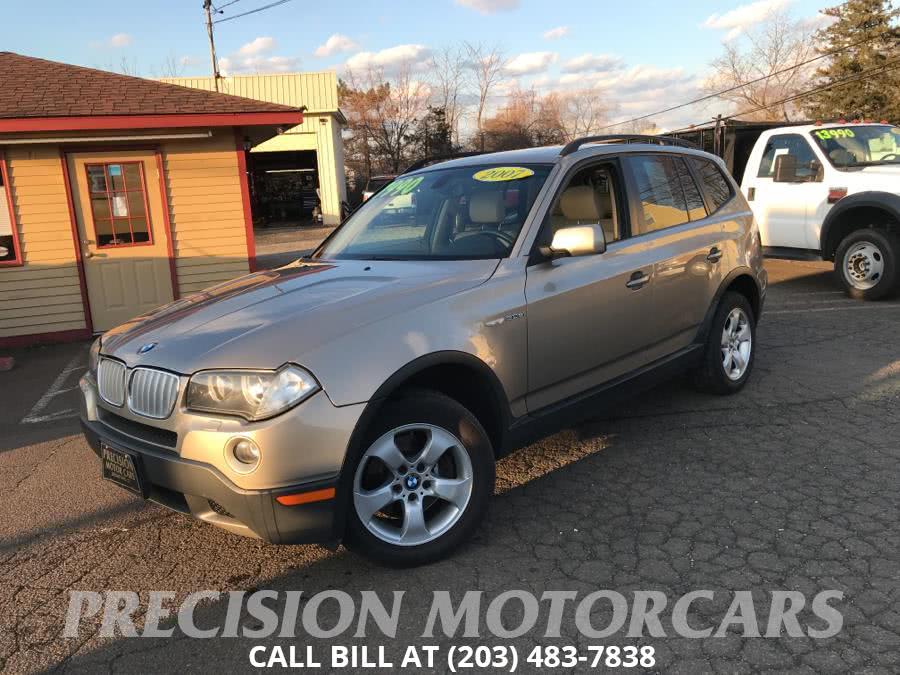 2007 BMW X3 AWD 4dr 3.0si, available for sale in Branford, Connecticut | Precision Motor Cars LLC. Branford, Connecticut