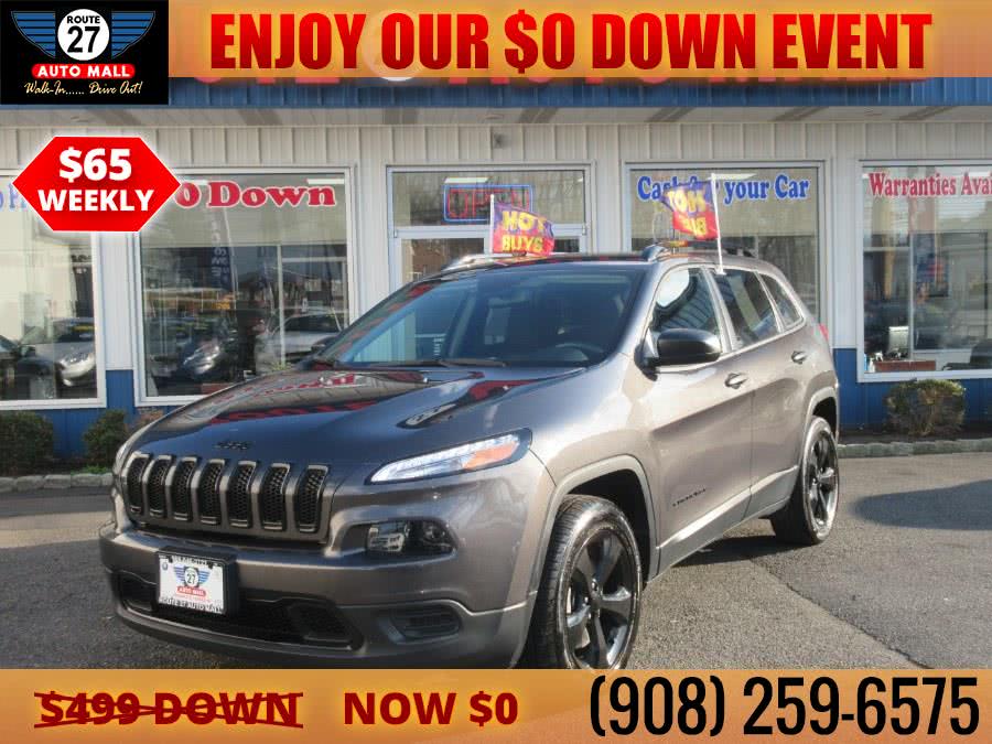 2017 Jeep Cherokee Altitude 4x4 *Ltd Avail*, available for sale in Linden, New Jersey | Route 27 Auto Mall. Linden, New Jersey 2017 Jeep Cherokee Altitude 4x4 *Ltd Avail*, available for sale in Linden, New Jersey | Route 27 Auto Mall. Linden, New Jersey