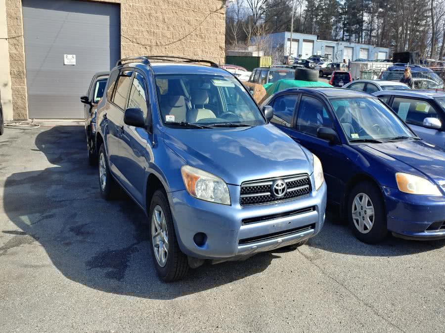 2008 Toyota RAV4 4WD 4dr 4-cyl 4-Spd AT, available for sale in Chicopee, MA