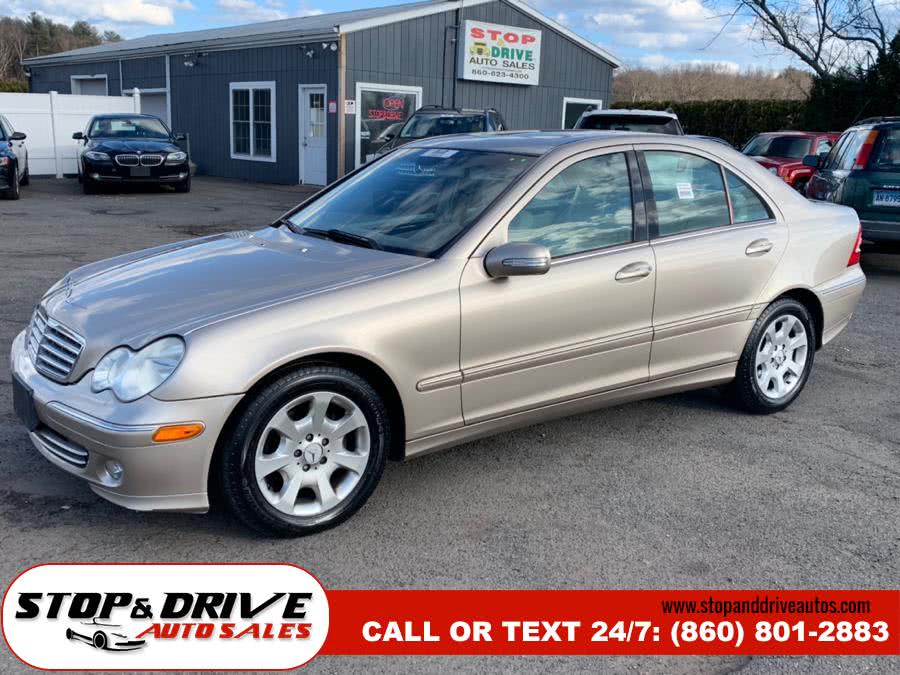 2005 Mercedes Benz C Class 4dr Sdn 2.6L, available for sale in East Windsor, Connecticut | Stop & Drive Auto Sales. East Windsor, Connecticut