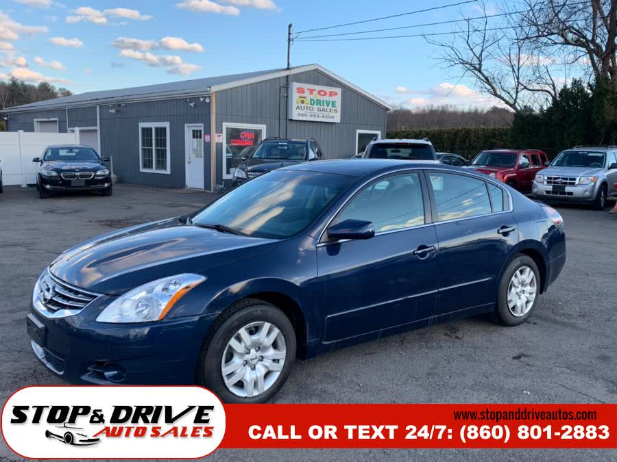 2012 Nissan Altima 4dr Sdn I4 CVT 2.5 SL, available for sale in East Windsor, Connecticut | Stop & Drive Auto Sales. East Windsor, Connecticut