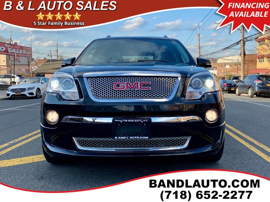 2012 GMC Acadia AWD 4dr Denali, available for sale in Bronx, New York | B & L Auto Sales LLC. Bronx, New York 2012 GMC Acadia AWD 4dr Denali, available for sale in Bronx, New York | B & L Auto Sales LLC. Bronx, New York