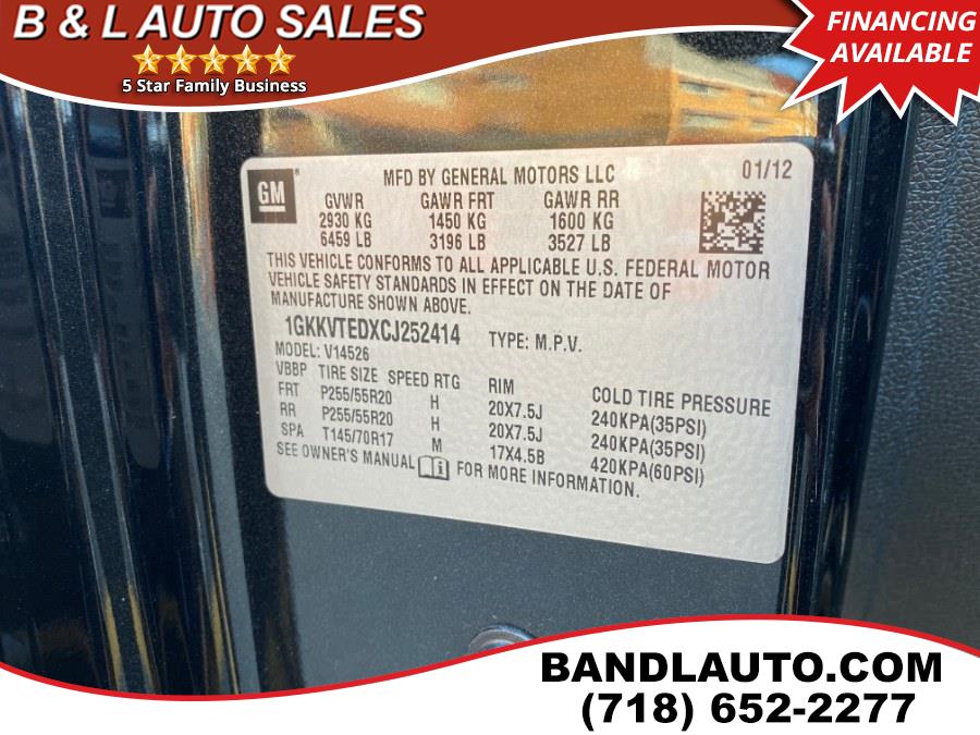 2012 GMC Acadia AWD 4dr Denali, available for sale in Bronx, New York | B & L Auto Sales LLC. Bronx, New York 2012 GMC Acadia AWD 4dr Denali, available for sale in Bronx, New York | B & L Auto Sales LLC. Bronx, New York
