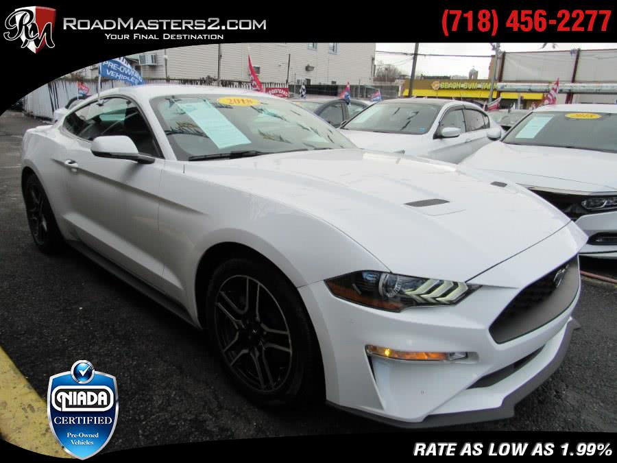 2018 Ford Mustang Ecoboost Premium, available for sale in Middle Village, New York | Road Masters II INC. Middle Village, New York