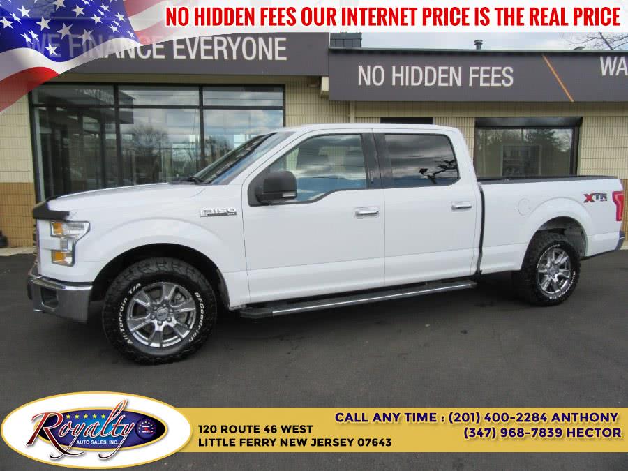 2015 Ford F-150 4WD SuperCrew 157" XLT w/HD Payload Pkg, available for sale in Little Ferry, New Jersey | Royalty Auto Sales. Little Ferry, New Jersey