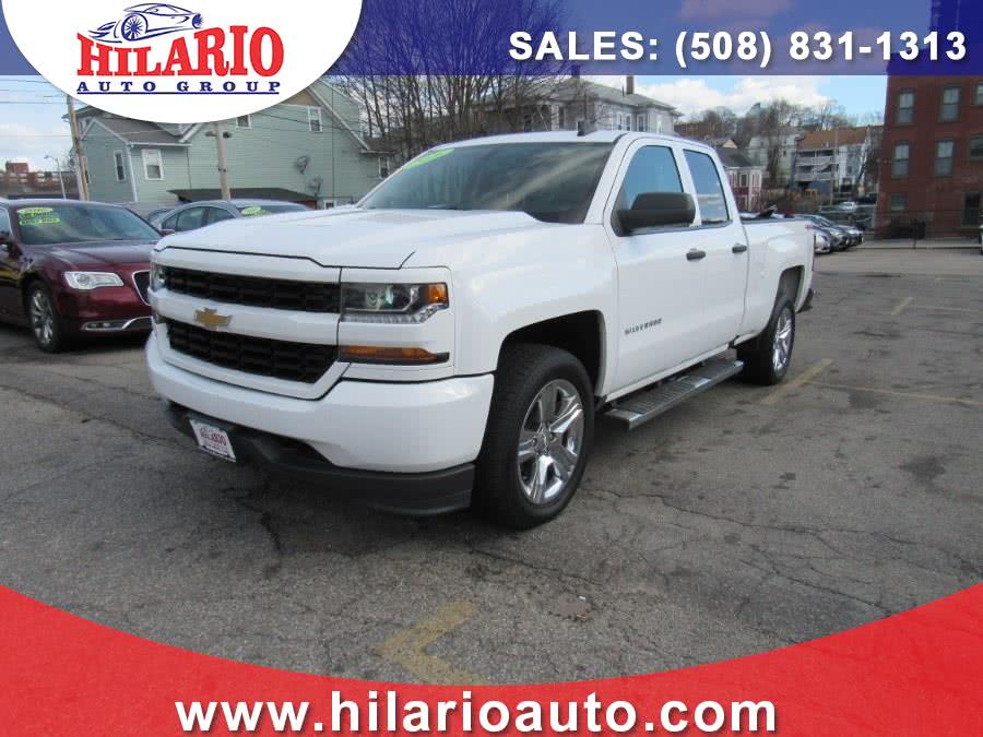 2016 Chevrolet Silverado 1500 4WD Double Cab 143.5" Custom, available for sale in Worcester, Massachusetts | Hilario's Auto Sales Inc.. Worcester, Massachusetts