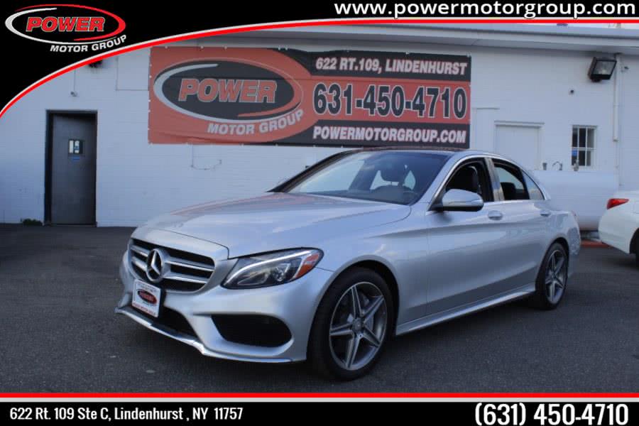 2015 Mercedes-Benz C-Class 4dr Sdn C 300 Sport 4MATIC, available for sale in Lindenhurst, New York | Power Motor Group. Lindenhurst, New York