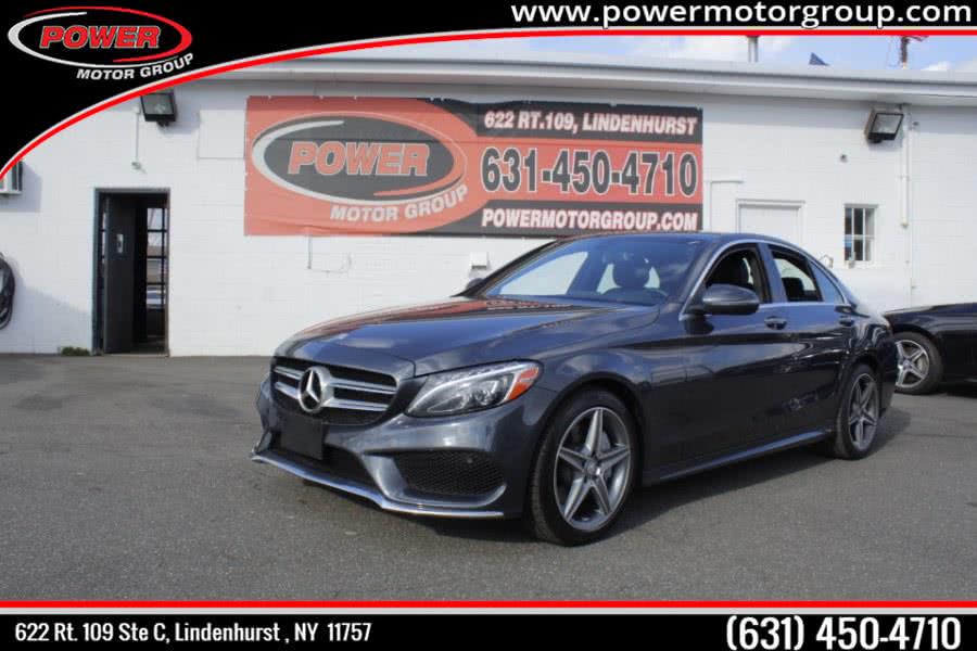 2016 Mercedes-Benz C-Class AMG SPORT PACKAGE 4dr Sdn C 300 AMG Sport 4MATIC, available for sale in Lindenhurst, New York | Power Motor Group. Lindenhurst, New York