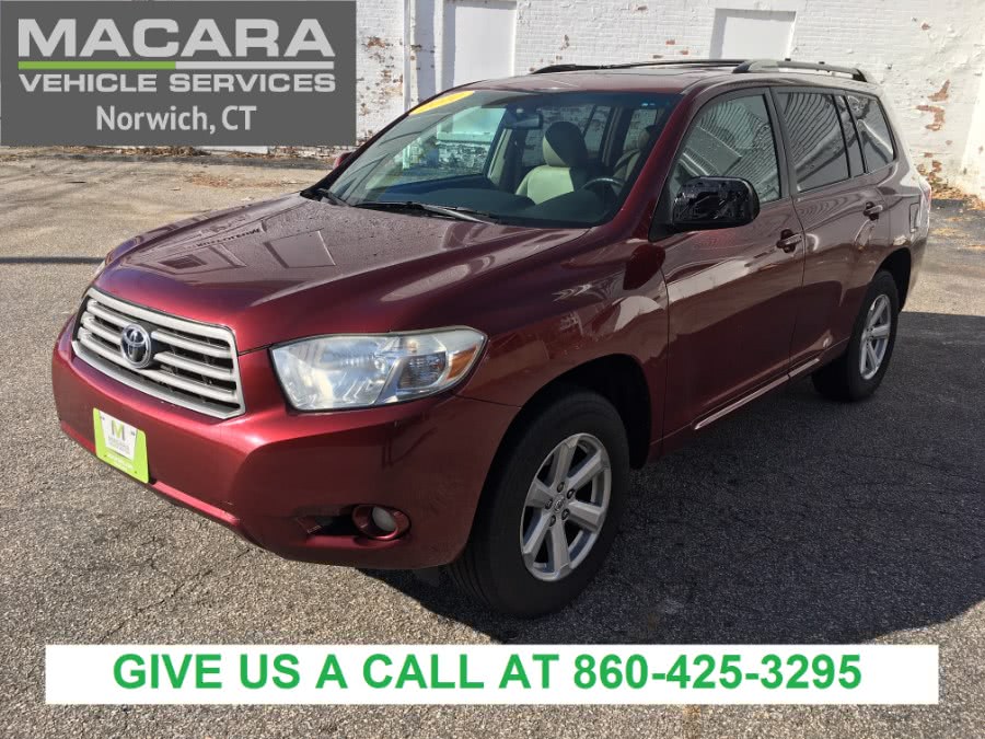 2010 Toyota Highlander 4WD 4dr V6 SE (Natl), available for sale in Norwich, Connecticut | MACARA Vehicle Services, Inc. Norwich, Connecticut