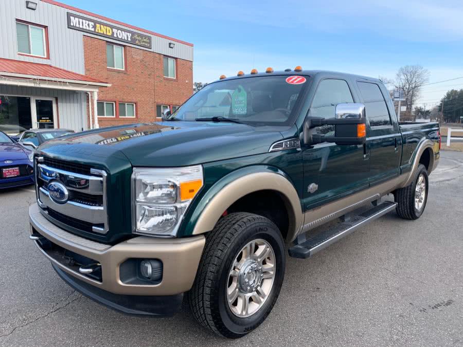 2011 Ford Super Duty F-350 SRW 4WD Crew Cab 156" King Ranch, available for sale in South Windsor, Connecticut | Mike And Tony Auto Sales, Inc. South Windsor, Connecticut