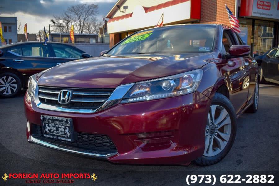 2014 Honda Accord Sedan 4dr I4 CVT LX, available for sale in Irvington, New Jersey | Foreign Auto Imports. Irvington, New Jersey