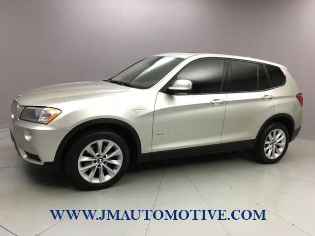 2014 BMW X3 AWD 4dr xDrive28i, available for sale in Naugatuck, Connecticut | J&M Automotive Sls&Svc LLC. Naugatuck, Connecticut