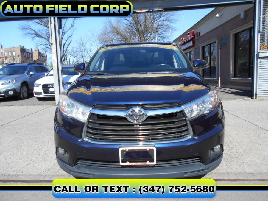 Used Toyota Highlander AWD 4dr V6 XLE (Natl) 2015 | Auto Field Corp. Jamaica, New York Used Toyota Highlander AWD 4dr V6 XLE (Natl) 2015 | Auto Field Corp. Jamaica, New York