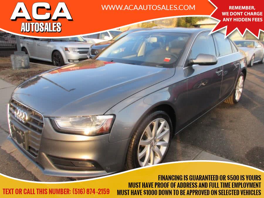 2013 Audi A4 4dr Sdn Auto quattro 2.0T Premium Plus, available for sale in Lynbrook, New York | ACA Auto Sales. Lynbrook, New York