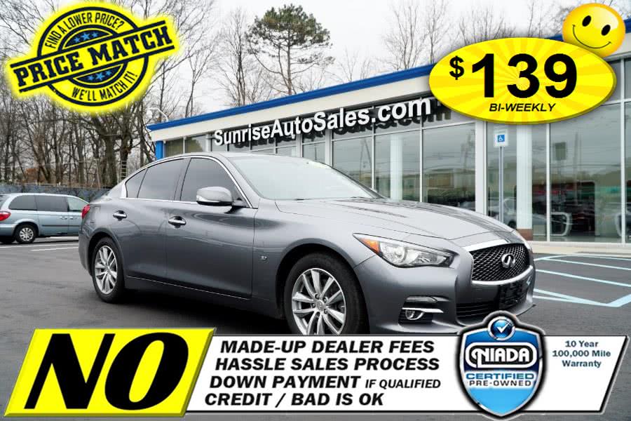2015 Infiniti Q50 4dr Sdn Premium AWD, available for sale in Rosedale, New York | Sunrise Auto Sales. Rosedale, New York