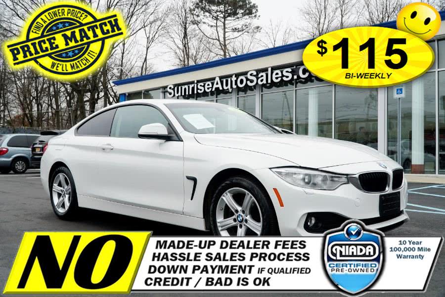 2015 BMW 4 Series 2dr Cpe 428i xDrive AWD, available for sale in Rosedale, New York | Sunrise Auto Sales. Rosedale, New York