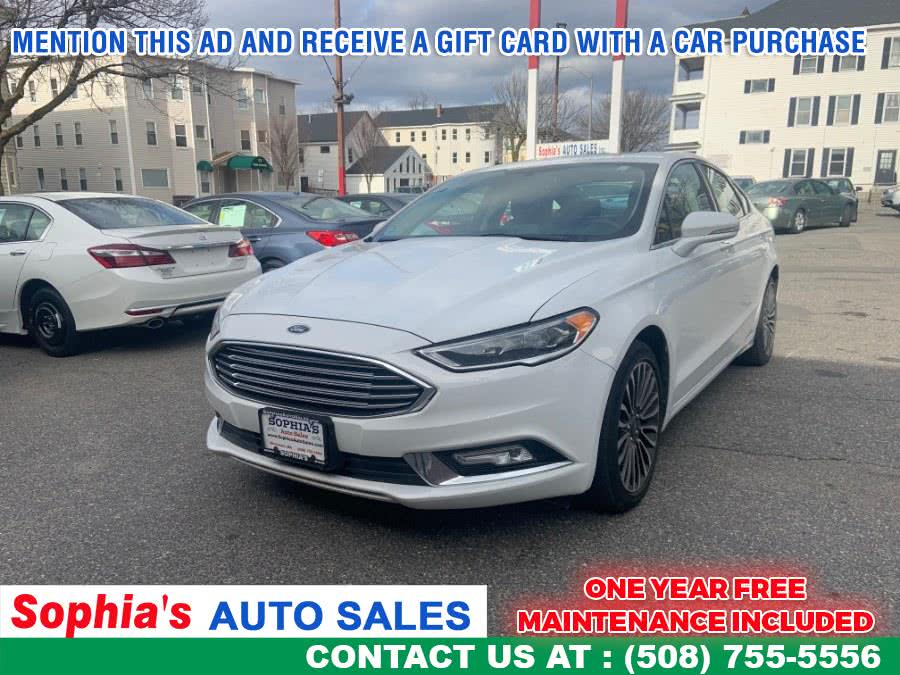 2018 Ford Fusion Titanium AWD, available for sale in Worcester, Massachusetts | Sophia's Auto Sales Inc. Worcester, Massachusetts
