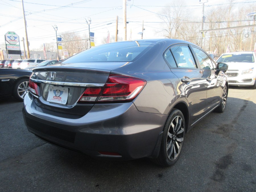 2015 Honda Civic Sedan 4dr CVT EX-L, available for sale in Linden, New Jersey | Route 27 Auto Mall. Linden, New Jersey 2015 Honda Civic Sedan 4dr CVT EX-L, available for sale in Linden, New Jersey | Route 27 Auto Mall. Linden, New Jersey