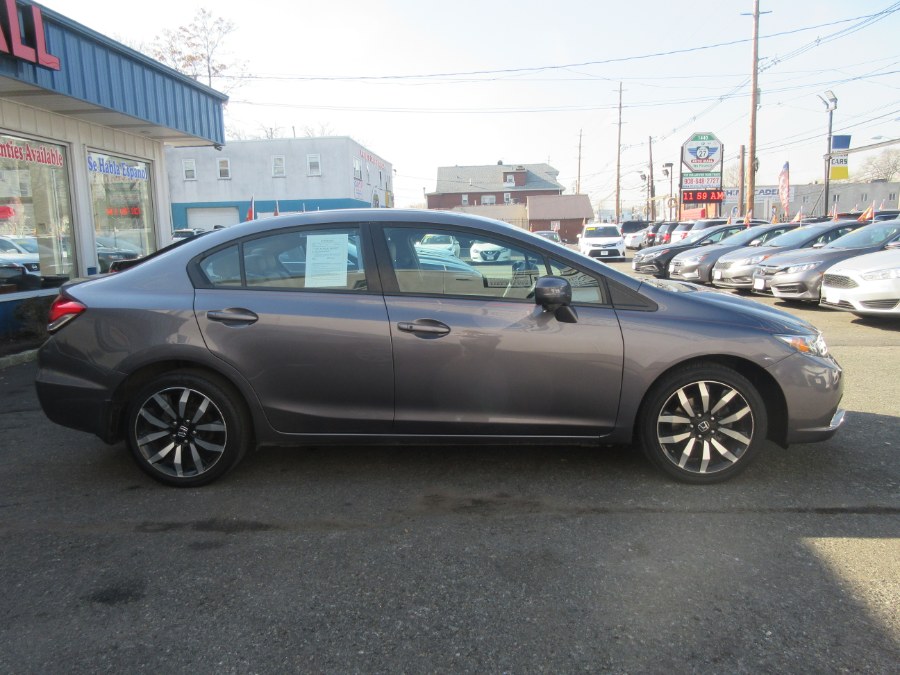2015 Honda Civic Sedan 4dr CVT EX-L, available for sale in Linden, New Jersey | Route 27 Auto Mall. Linden, New Jersey 2015 Honda Civic Sedan 4dr CVT EX-L, available for sale in Linden, New Jersey | Route 27 Auto Mall. Linden, New Jersey