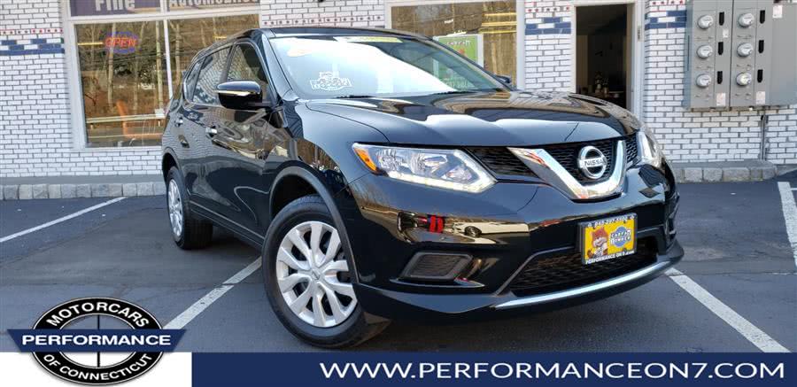 2015 Nissan Rogue AWD 4dr SV, available for sale in Wilton, Connecticut | Performance Motor Cars Of Connecticut LLC. Wilton, Connecticut