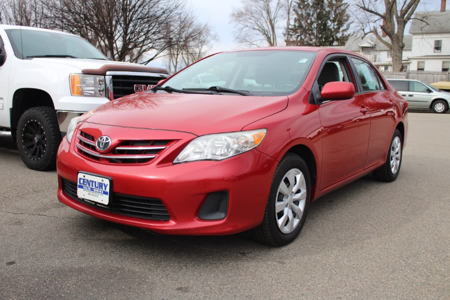 2013 Toyota Corolla 4dr Sdn Auto LE, available for sale in East Windsor, Connecticut | Century Auto And Truck. East Windsor, Connecticut