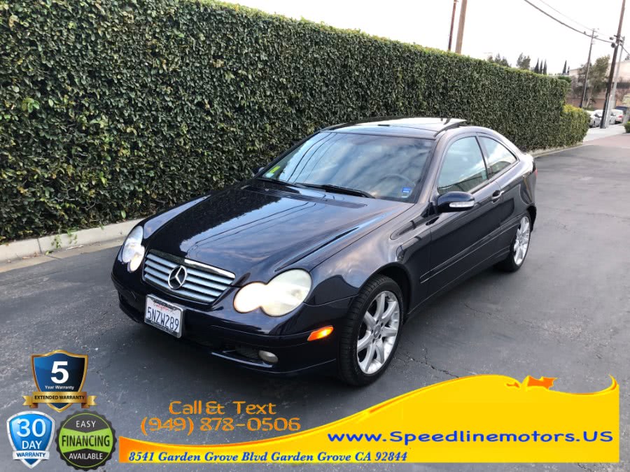 2004 Mercedes-Benz C-Class 2dr Sport Cpe 3.2L, available for sale in Garden Grove, California | Speedline Motors. Garden Grove, California