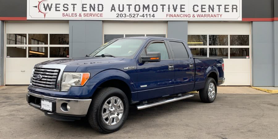 2011 Ford F-150 4WD SuperCrew 157" XLT, available for sale in Waterbury, Connecticut | West End Automotive Center. Waterbury, Connecticut