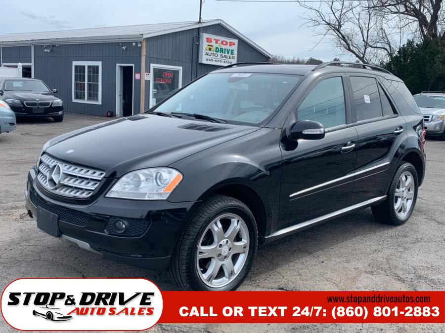 2008 Mercedes-Benz M-Class 4MATIC 4dr 3.5L, available for sale in East Windsor, Connecticut | Stop & Drive Auto Sales. East Windsor, Connecticut