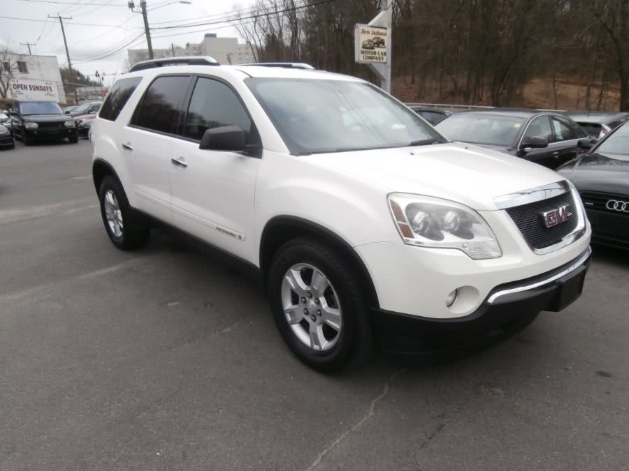 2008 GMC Acadia AWD 4dr SLE1, available for sale in Waterbury, Connecticut | Jim Juliani Motors. Waterbury, Connecticut