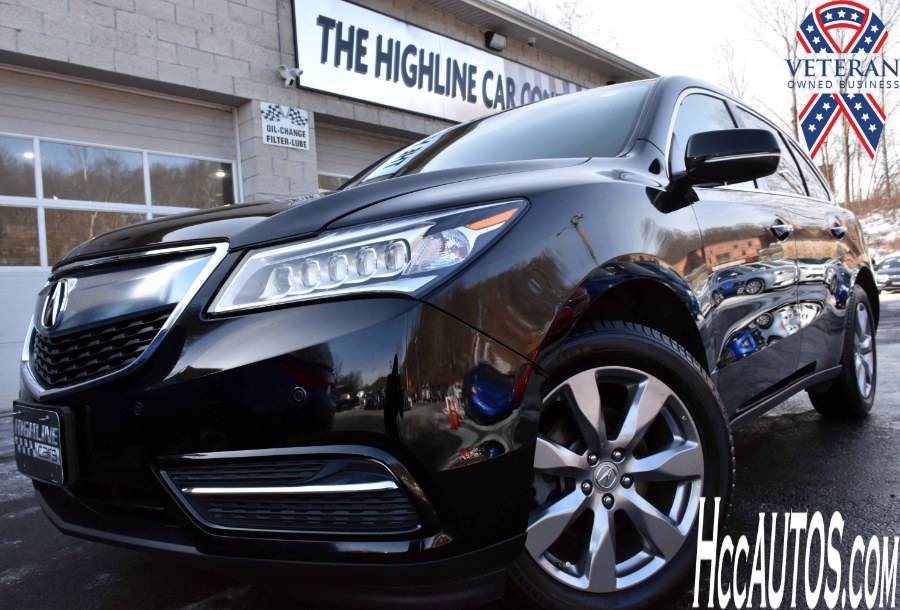 2016 Acura MDX SH-AWD 4dr w/Advance, available for sale in Waterbury, Connecticut | Highline Car Connection. Waterbury, Connecticut