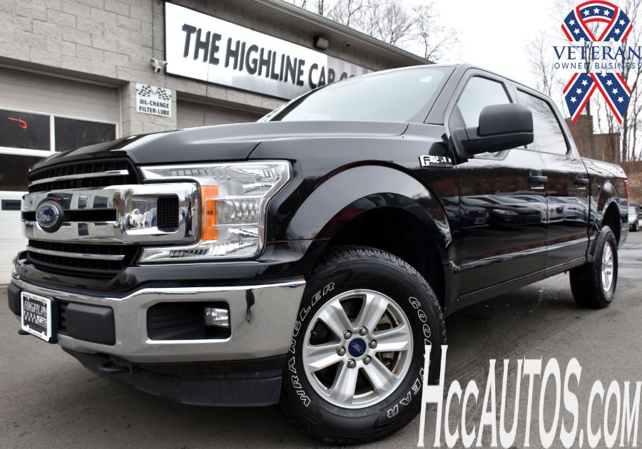 2018 Ford F-150 XLT 4WD SuperCrew 5.5'' Box, available for sale in Waterbury, Connecticut | Highline Car Connection. Waterbury, Connecticut