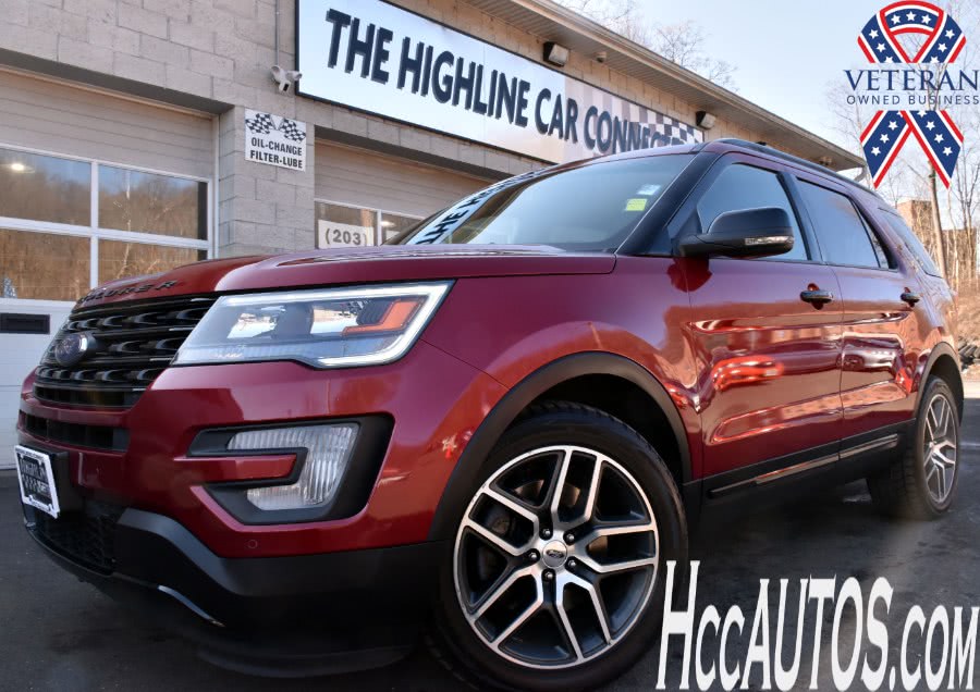 2017 Ford Explorer Sport 4WD, available for sale in Waterbury, Connecticut | Highline Car Connection. Waterbury, Connecticut