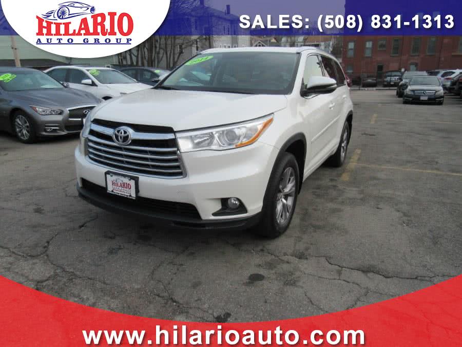 2014 Toyota Highlander AWD 4dr V6 XLE (Natl), available for sale in Worcester, Massachusetts | Hilario's Auto Sales Inc.. Worcester, Massachusetts