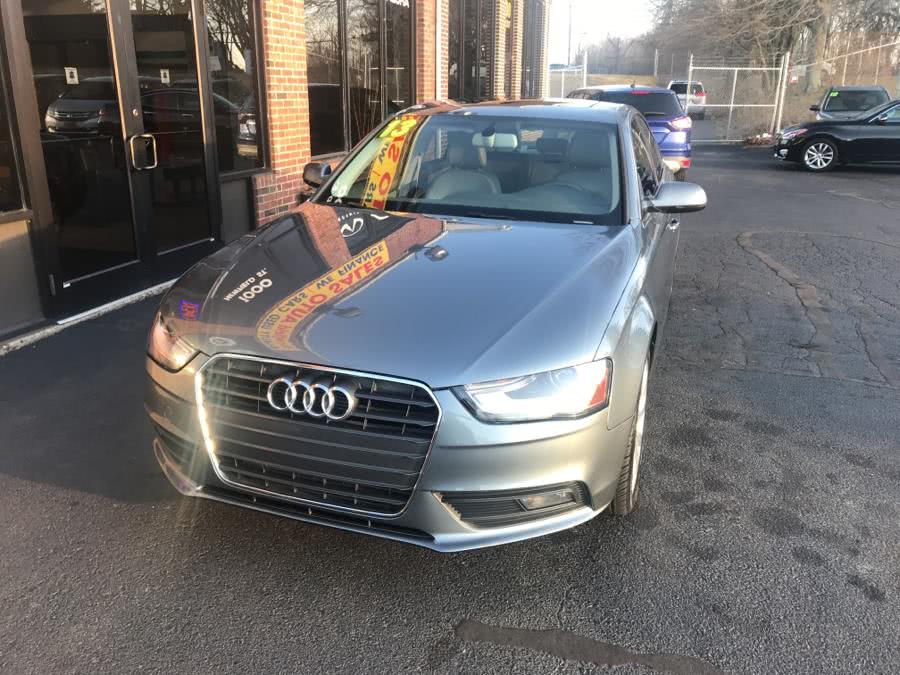 2013 Audi A4 4dr Sdn Auto quattro 2.0T Premium, available for sale in Middletown, Connecticut | Newfield Auto Sales. Middletown, Connecticut