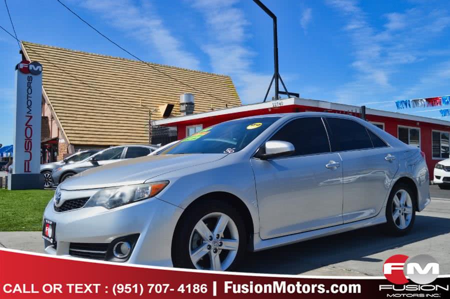 2013 Toyota Camry 4dr Sdn I4 Auto SE (Natl), available for sale in Moreno Valley, California | Fusion Motors Inc. Moreno Valley, California