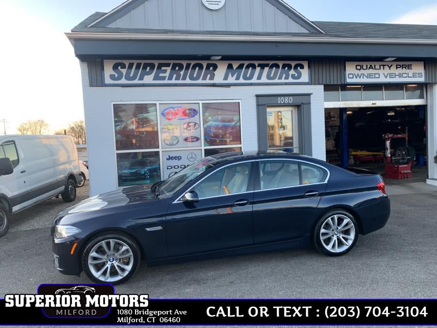2014 BMW 5 Series LUXURY 4dr Sdn 535i xDrive AWD, available for sale in Milford, Connecticut | Superior Motors LLC. Milford, Connecticut