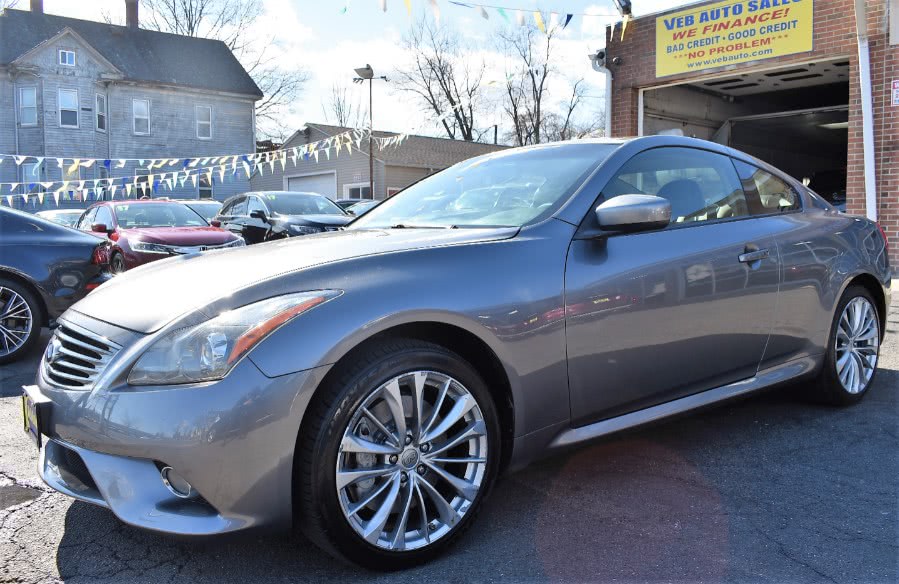 2012 Infiniti G37 Coupe 2dr x AWD Sport, available for sale in Hartford, Connecticut | VEB Auto Sales. Hartford, Connecticut