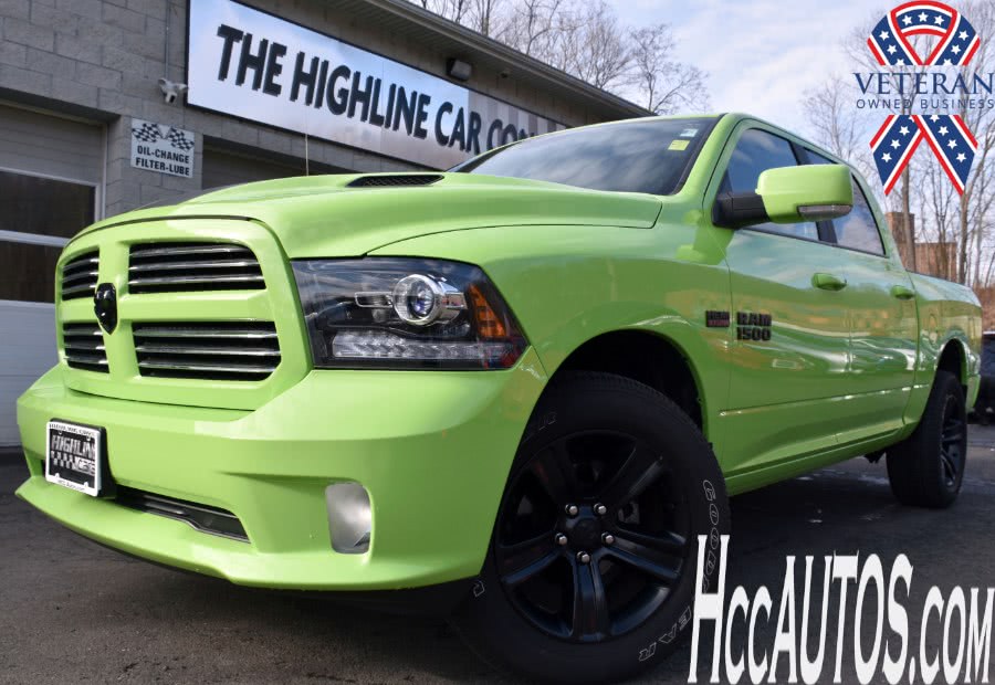 Used Ram 1500 Sport 4x4 Crew Cab 5''7" Box 2017 | Highline Car Connection. Waterbury, Connecticut Used Ram 1500 Sport 4x4 Crew Cab 5''7" Box 2017 | Highline Car Connection. Waterbury, Connecticut