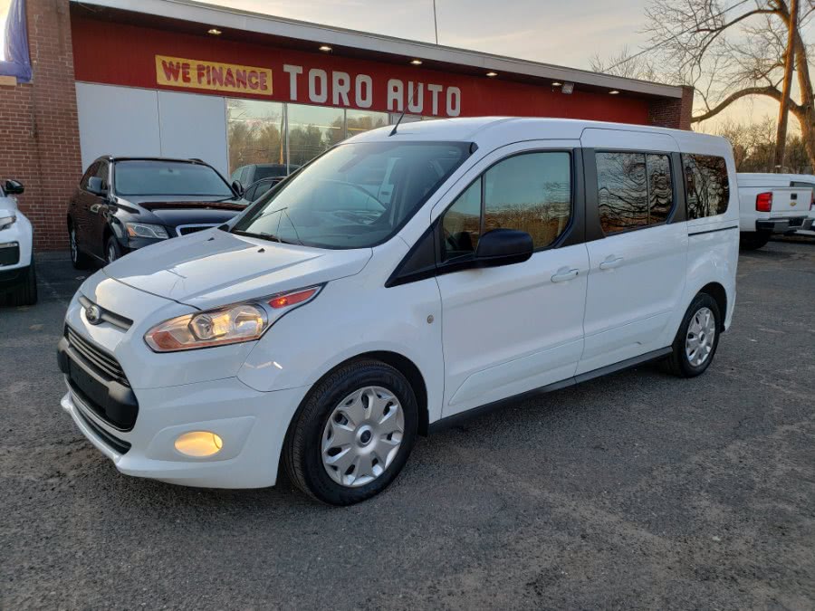 2016 Ford Transit Connect Wagon 4dr Wgn LWB XLT Wagon, available for sale in East Windsor, Connecticut | Toro Auto. East Windsor, Connecticut